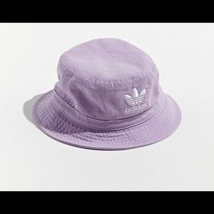 Lavender Adidas bucket hat